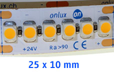Masse LED Strip onlux Flexi 19-10 - mit 240 LEDs pro Meter